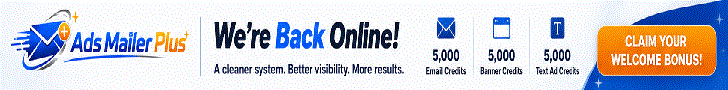 Submit Ads 4 Free Members Long Banner